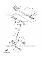 SCHAKEL STANG / PEDAAL voor Yamaha TDM900A 2009