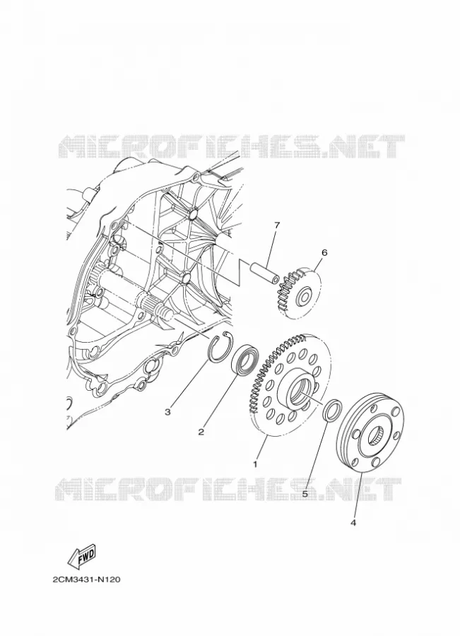 STARTMOTOR Yamaha SCOOTER 125 2016 TRICITY  MW125A