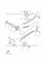 NOKKENAS / KETTING voor Yamaha TRICITY 125 ABS 2016