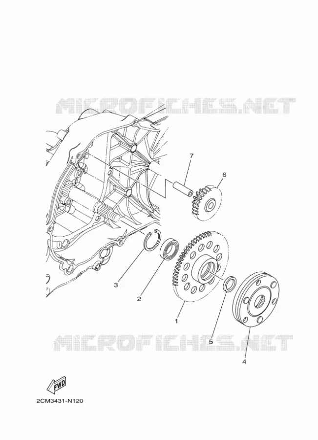 STARTMOTOR Yamaha SCOOTER 125 2016 TRICITY  MW125A