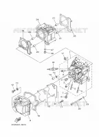 CILINDERKOP voor Yamaha TRYPTIK 125 ABS 2016