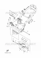 FRAME voor Yamaha TRYPTIK 125 ABS 2016