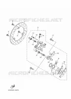 REMKLAUW ACHTER voor Yamaha TRYPTIK 125 ABS 2016
