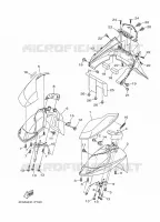 SPATBORD voor Yamaha TRYPTIK 125 ABS 2016