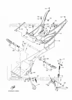 STANDAARD / VOETSTEUN voor Yamaha TRYPTIK 125 ABS 2016