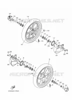 VOORWIEL voor Yamaha TRYPTIK 125 ABS 2016