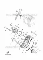 WATERPOMP / SLANGEN voor Yamaha TRYPTIK 125 ABS 2016