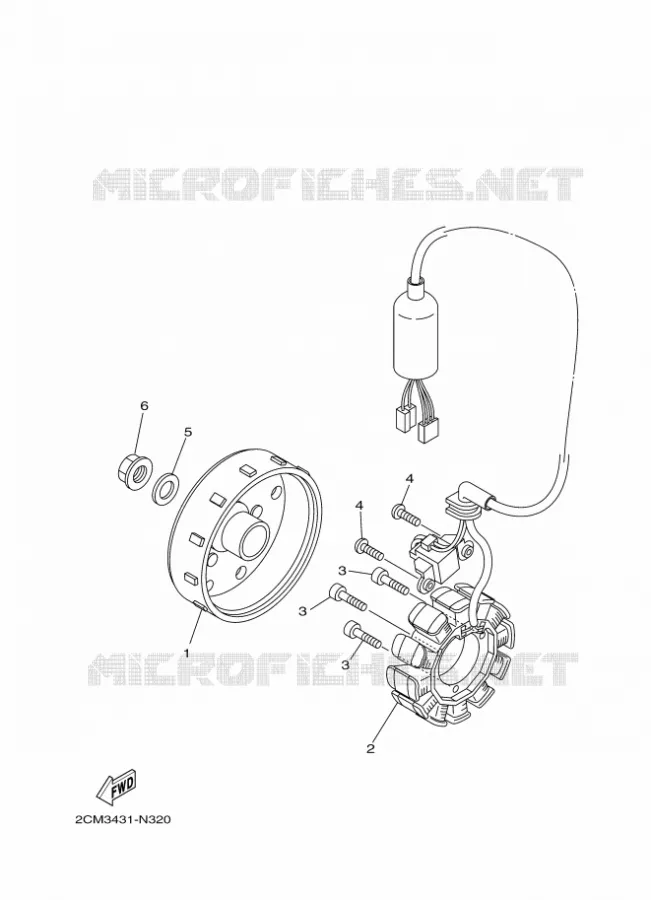 DYNAMO Yamaha SCOOTER 125 2016 TRYPTIK  MW125A