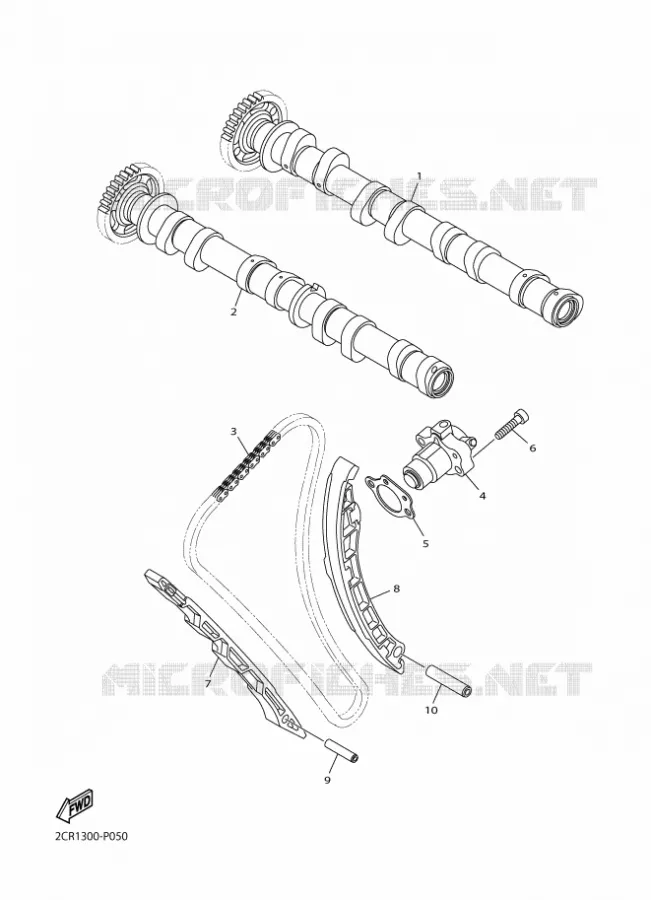 NOKKENAS / KETTING Yamaha MOTO 1000 2015 YZF-R1  YZF-R1R1