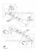 KNIPPERLICHT voor Yamaha YZF-R6 2014