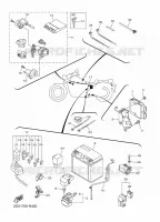 ELECTRISCH 2 voor Yamaha XV 950 2016