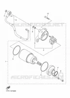 STARTMOTOR voor Yamaha XV 950 2016
