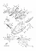 STANDAARD / VOETSTEUN voor Yamaha EVOLIS 125 ABS 2017
