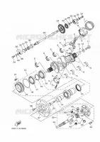 KRUKAS / ZUIGER voor Yamaha YXZ 1000 R 60TH ANNIVERSARY 2016