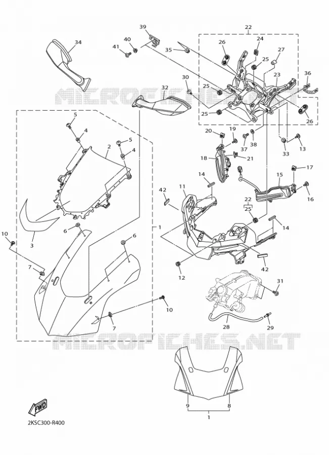 KAP 1 Yamaha MOTO 1000 2016 R1M  YZF-R1M