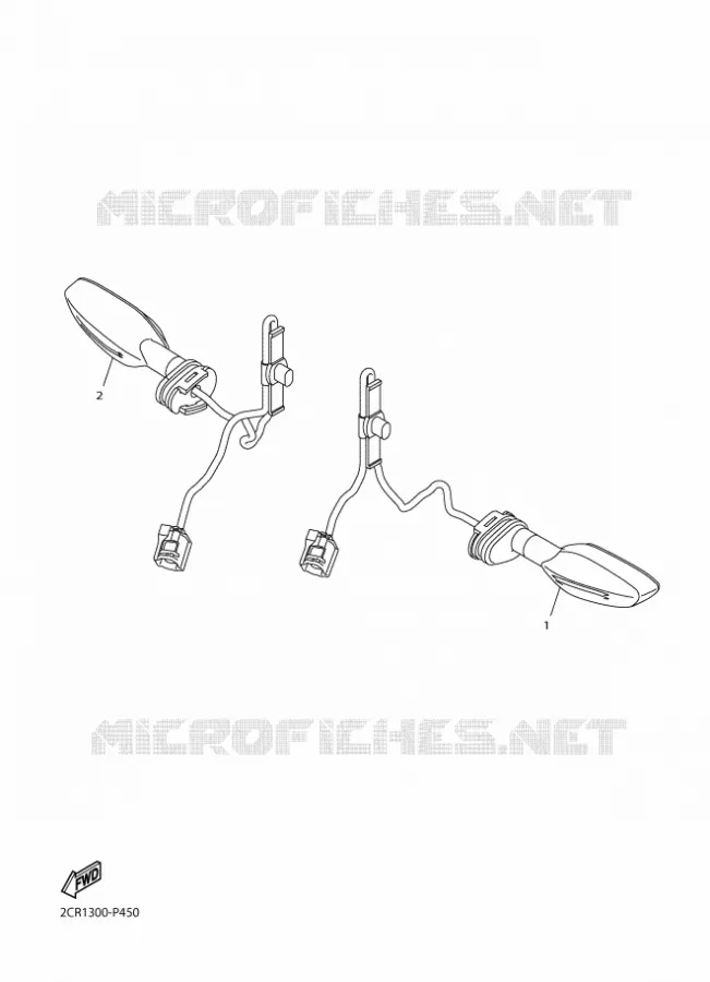 KNIPPERLICHT Yamaha MOTO 1000 2016 R1M  YZF-R1M