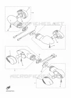 KNIPPERLICHT voor Yamaha XJR 1300 CAFE RACER 2016