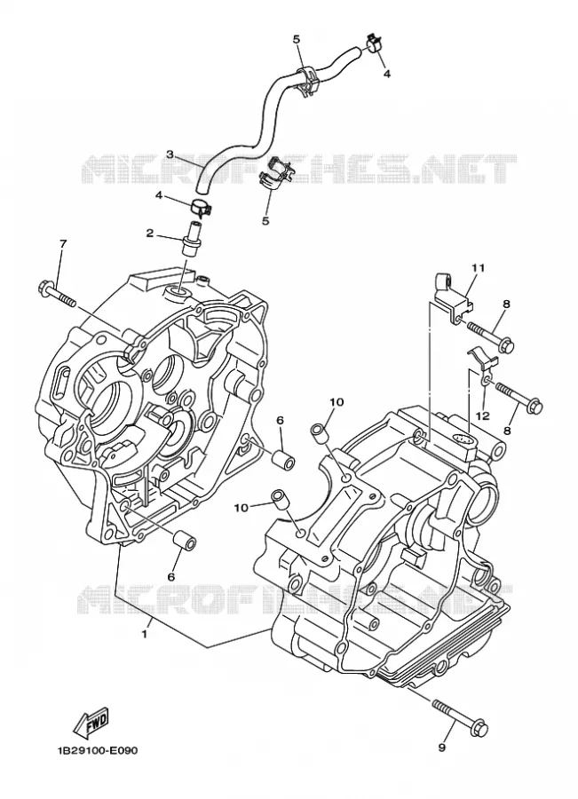 CARTERDELEN Yamaha MOTO 125 2016 TTR  TT-R125LWE