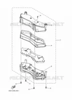 TELLERSET voor Yamaha T-MAX 530 ABS 2016