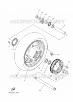 ACHTERWIEL voor Yamaha T-MAX 530 ABS 2016