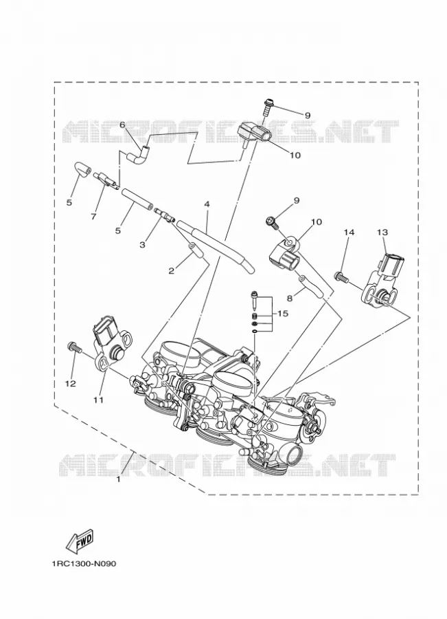 INLAAT Yamaha MOTO 900 2016 MT  MT09TRA