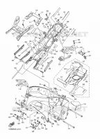 FRAME voor Yamaha YZF-R1 2014