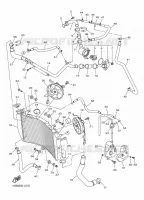RADIATEUR / SLANG voor Yamaha YZF-R1 2014