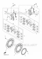 REMKLAUW VOOR voor Yamaha YZF-R1 2014
