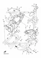 SPATBORD voor Yamaha XJ6 N ABS 2016