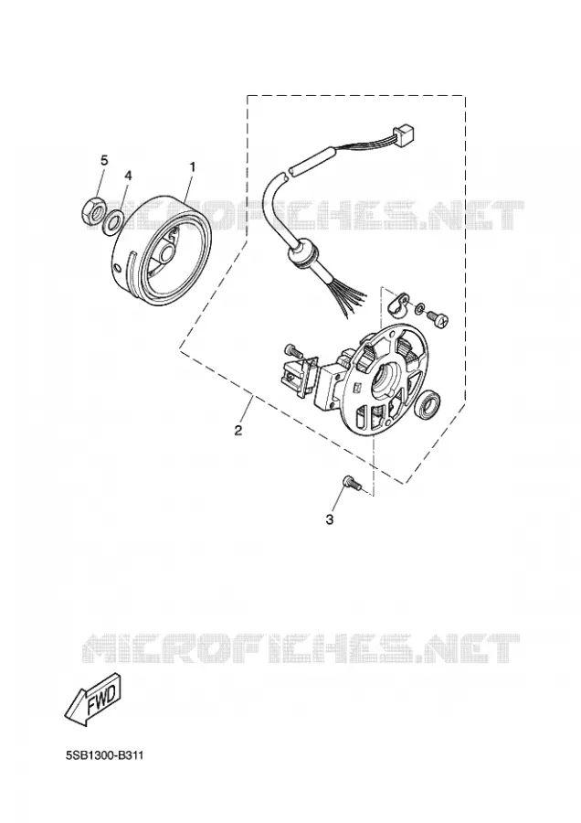 DYNAMO Yamaha SCOOTER 50 2006 NITRO  YQ50