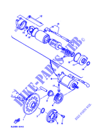 STARTMOTOR KOPPELINGS voor Yamaha TDM850 1998