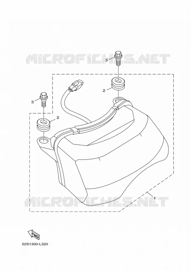 ACHTERLICHT Yamaha SCOOTER 151 2016 XENTER  HW151