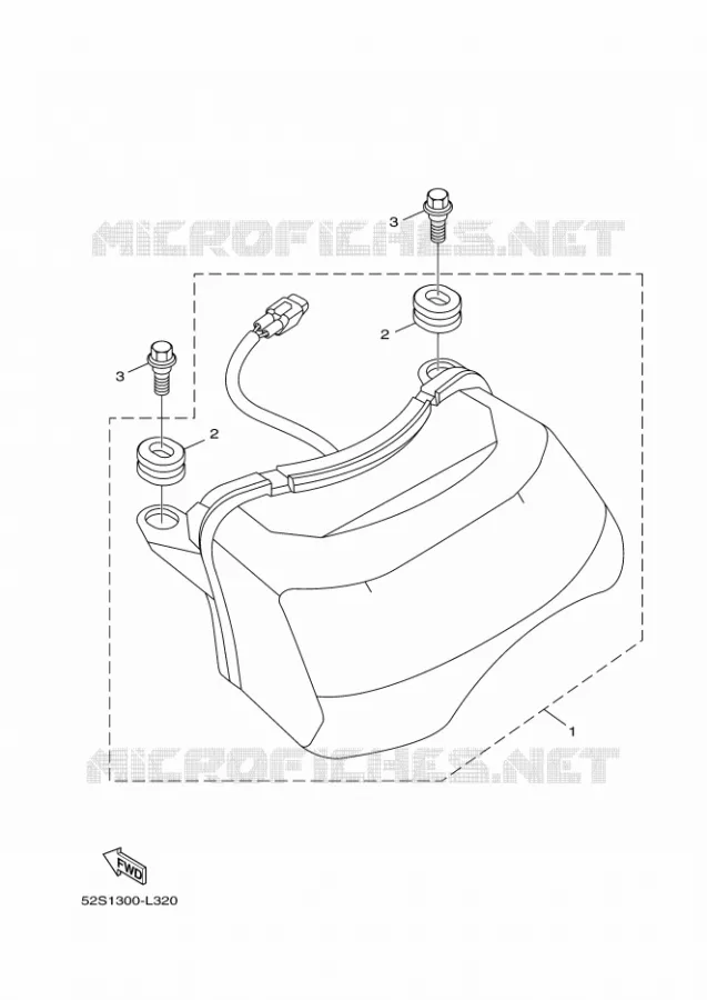 ACHTERLICHT Yamaha SCOOTER 125 2016 XENTER  HW125