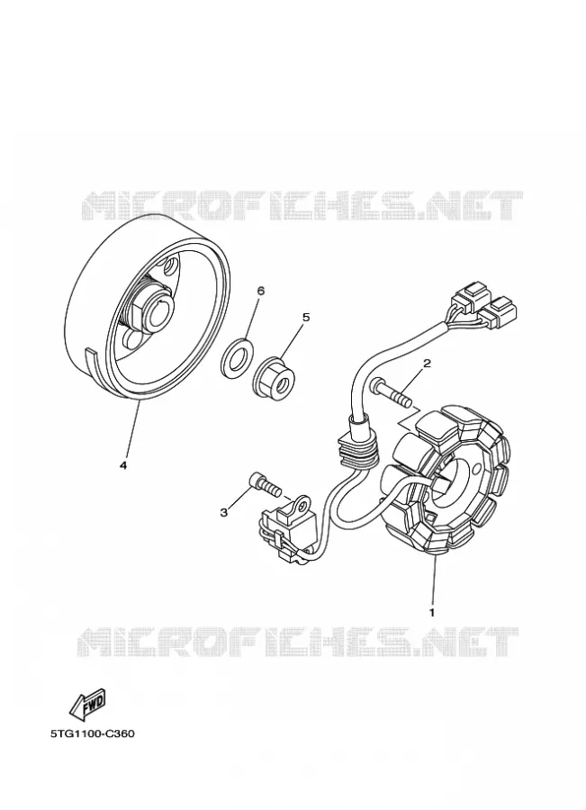 DYNAMO Yamaha QUAD 450 2008 YFZ  YFZ450