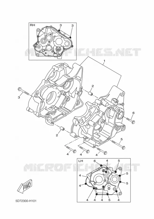 CARTERDELEN Yamaha MOTO 125 2015 YZF-R125 ABS  YZF-R125A