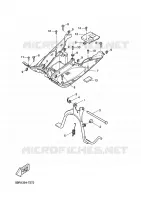 STANDAARD / VOETSTEUN voor Yamaha YQ50L 2001