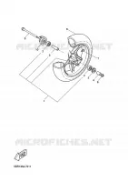 VOORWIEL voor Yamaha YQ50L 2001