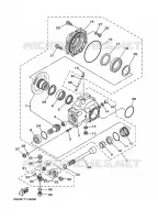 AANDRIJFAS voor Yamaha YFM350A 2005