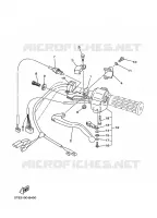 STUURSCHAKELAAR / HEVEL voor Yamaha YFM350A 2005