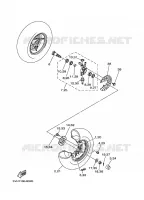 VOORWIEL voor Yamaha YFM350A 2005