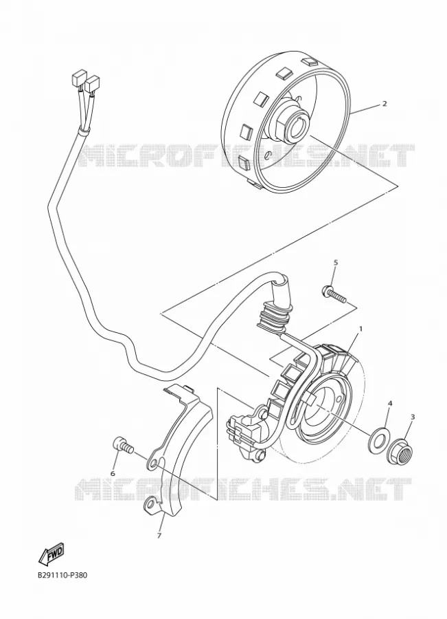 DYNAMO Yamaha MOTO 250 2017 YZF  YZ250FXH