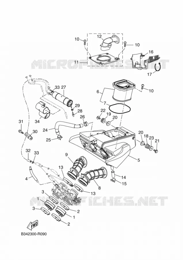 INLAAT Yamaha MOTO 690 2017 XSR  MTM690-U