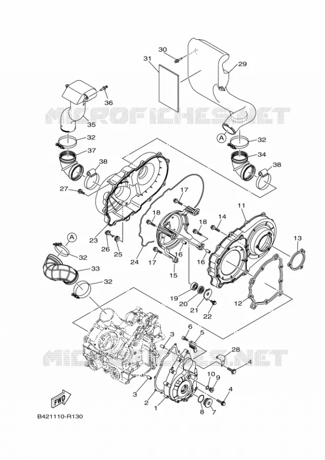 DEKSEL - MOTOR 1 Yamaha SIDE BY SIDE 700 2017 VIKING  YXM700E