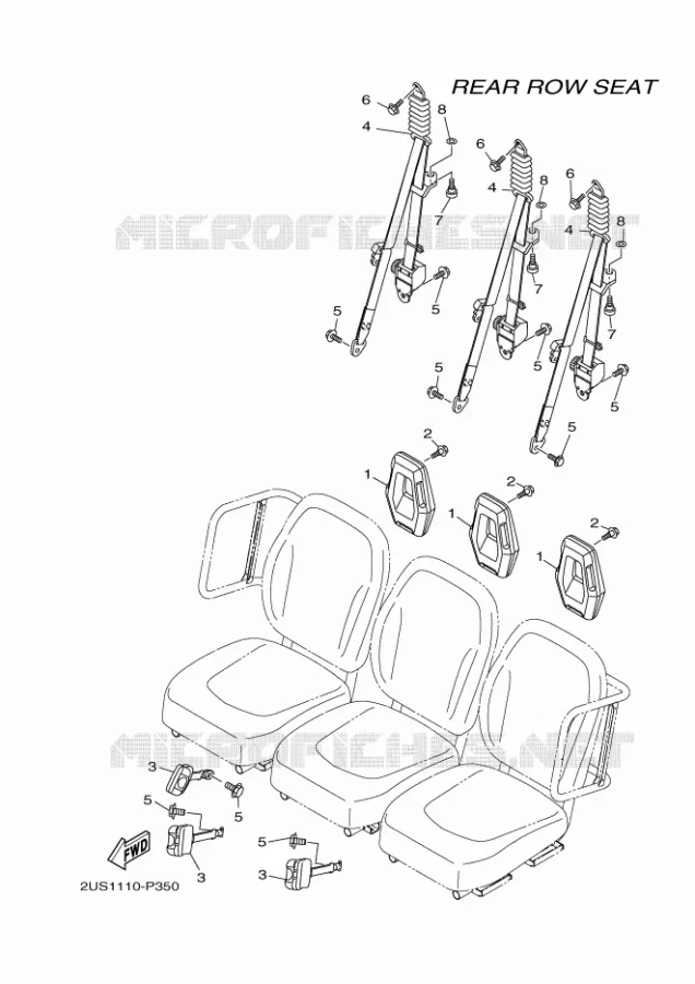 ZADEL 4 Yamaha SIDE BY SIDE 700 2016 VIKING  YXC700E