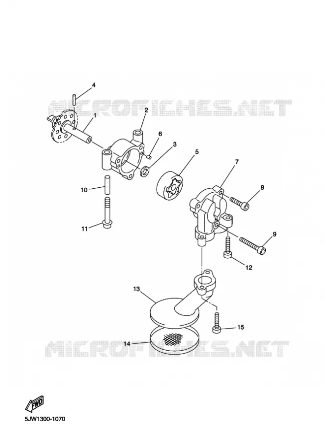 OLIEPOMP Yamaha MOTO 1300 2016 FJR  FJR1300-AS