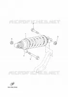 ACHTER SCHOKBREKER voor Yamaha MT-07 TRACER ABS 2016