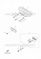 ACHTERLICHT voor Yamaha MT-07 TRACER ABS 2016