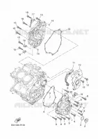 DEKSEL   MOTOR 1 voor Yamaha MT-07 TRACER ABS 2016