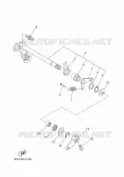 SCHAKEL STANG / PEDAAL voor Yamaha MT-07 TRACER ABS 2016
