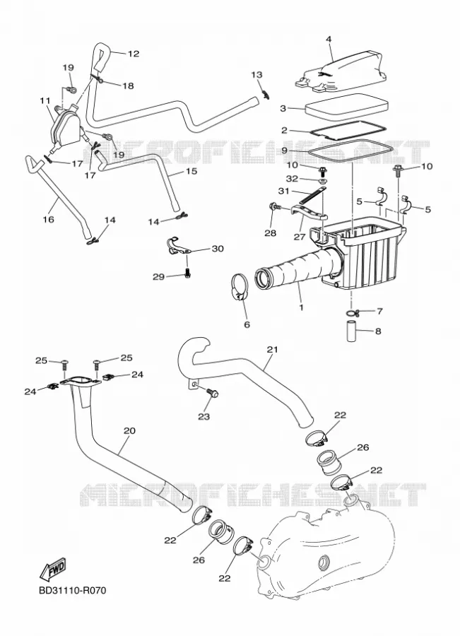INLAAT Yamaha QUAD 90 2017 RAPTOR  YFM90R